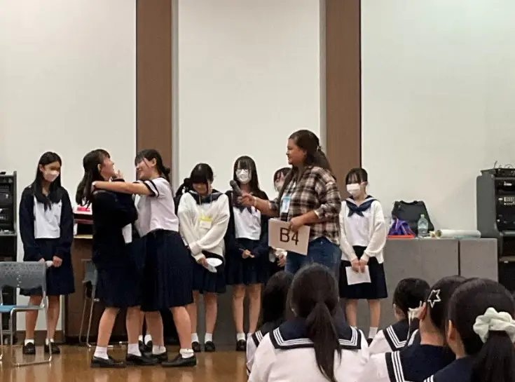 中2学年 GVS研修でゲームや発表を楽しみました | 神奈川学園