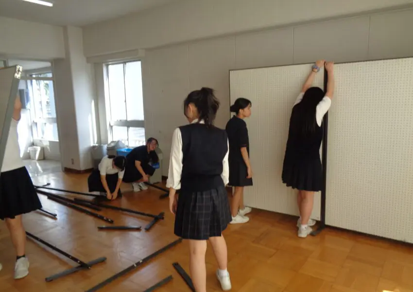 文化祭の片付け、閉会式、後夜祭 | 神奈川学園